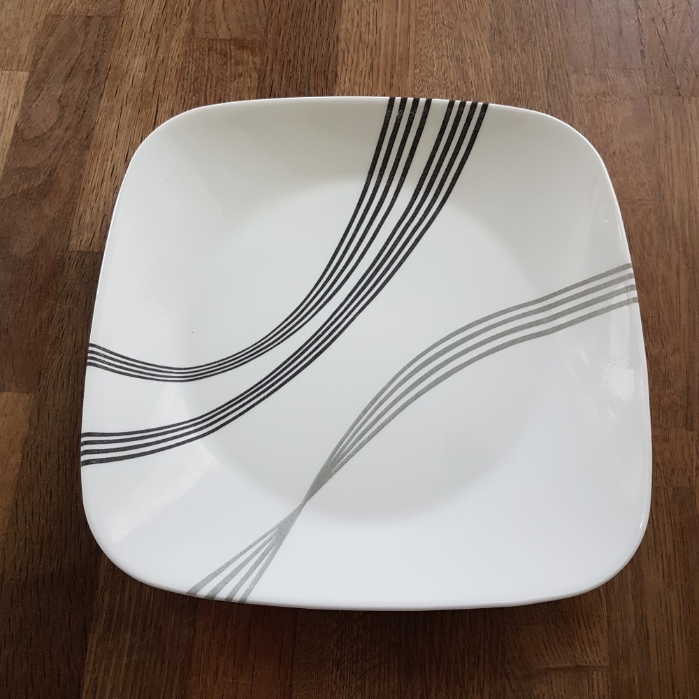 Corelle Urban Arc Square Dinner Plates Set of 4